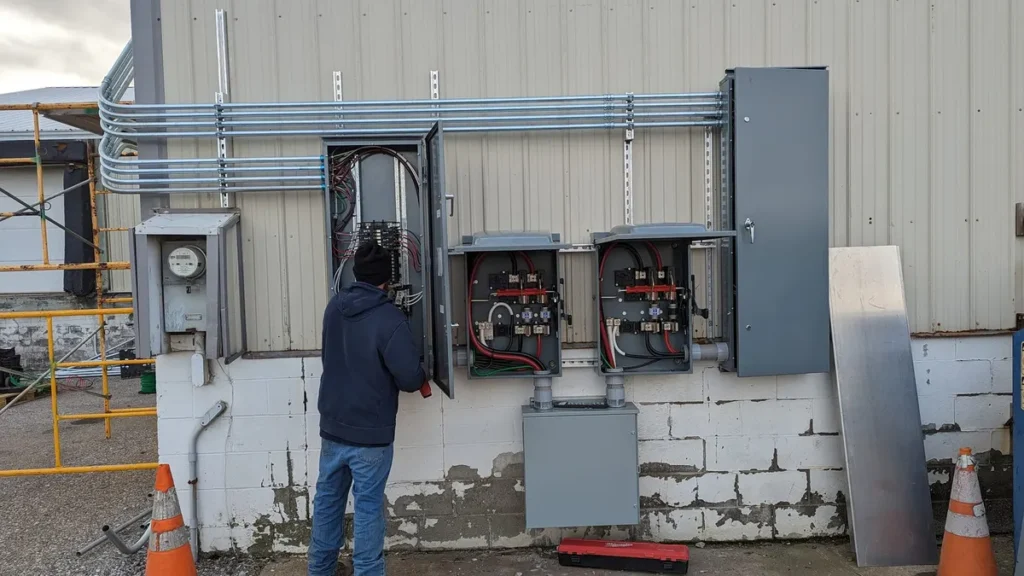 Why Did My Electrical Outlet Stop Working? 4 V. Detweiler Electric technician working on an electrical panel